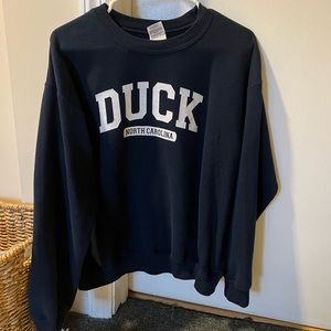 Duck North Caroline’s Crewneck Sweatshirt Navy Blue Medium